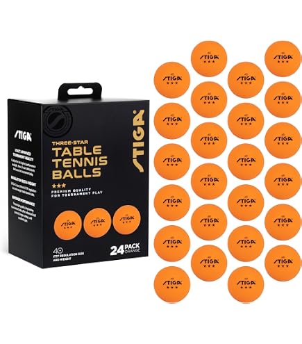 Set Ping-pong STIGA Sonic – 2 Raquettes 5 Plis ITTF + 3 Balles, Excellent Contrôle Pour Débutants