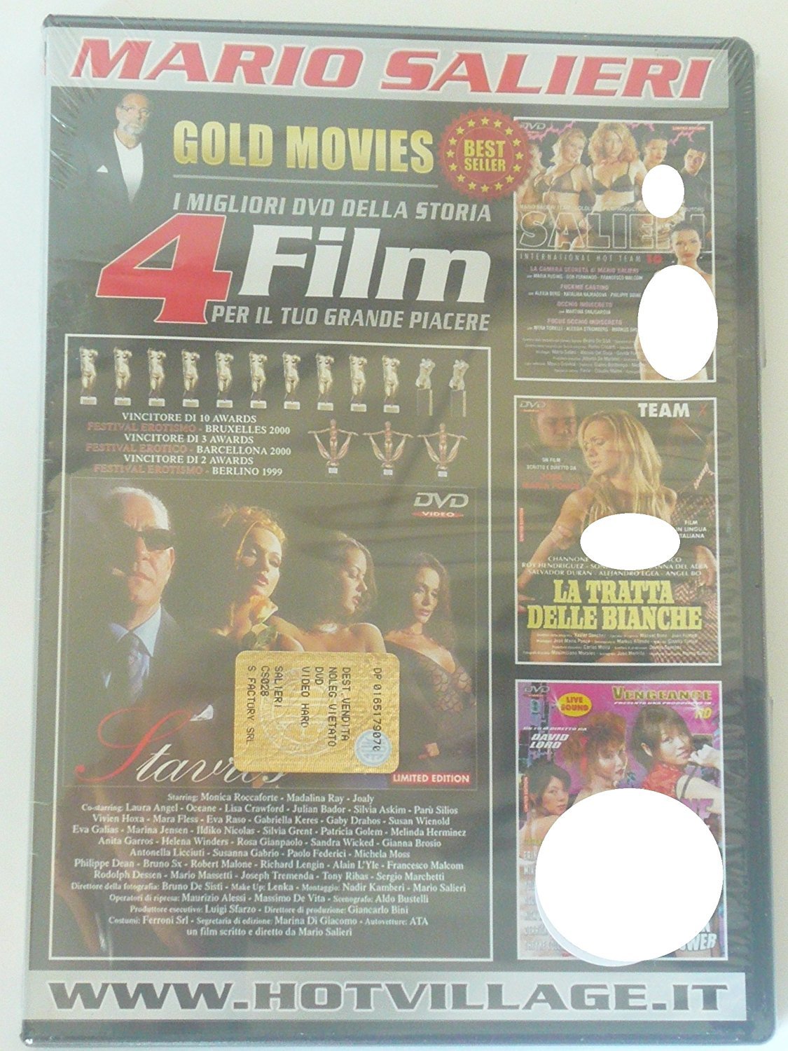 Mario Salieri The Best Movies 28 Ultra! (4 Films Hotvillage) Amazon