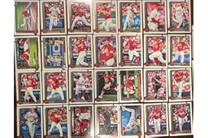 TOPPS TOTAL Cincinnati Reds 2025 Topps Complete Mint 29 Card Team Set Featuring Elly De La Cruz and Noelvi Marte Future Stars Cards with 5 Rookie Cards including Rhett Lowder, Rece Hinds and Blake Dunn Plus