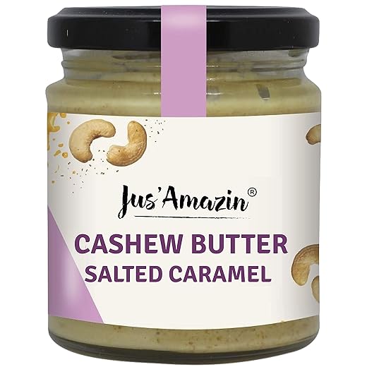 JUS' AMAZIN Cashew Butter -Salted Caramel
