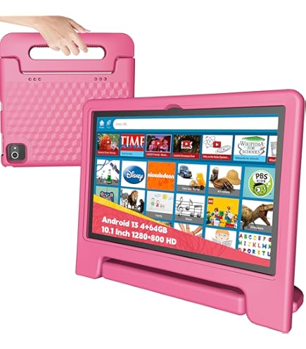 Amazon.com: Kids Tablet 10 Inch, Tablet for Kids Android 13