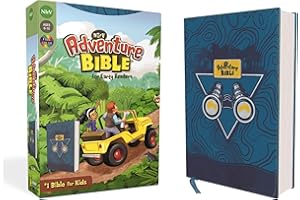 NIrV, Adventure Bible for Early Readers, Leathersoft, Blue, Full Color