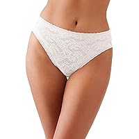 B.tempt'd Slip In Pizzo Donna A Vita Alta, Gamba Alta, Modello Floreale, Intimo Elegante