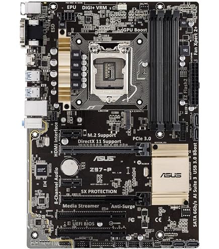 ASUS Z97-A ATX DDR3 2600 LGA 1150 Motherboards Z97-A : Amazon.ca
