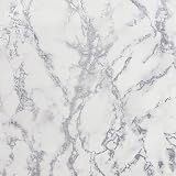 Arthouse Carrara Marble Effect Silver Wallpaper 10.05m x 0.53m Roll