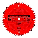 Freud LU88R009: 9" Thin Kerf Fine Finish Crosscut