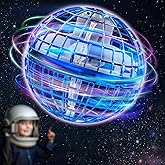 Dafire Cosmic Fly Ball Boomerang: 2025 Pro Spinner Galaxy Flying Orb Ball with LED Light - Cool Mini Galactic Controlled Sphere Globe Hover Drone Toy for Teens Boys