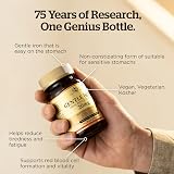 Solgar Gentle Iron 20 mg - 90 Vegetable Capsules - Iron Bisglycinate view 5