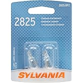 SYLVANIA 2825 Basic Miniature Bulb, (Contains 2 Bulbs)