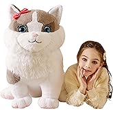 Tumyay Giant Ragdoll Cat Stuffed Animal Plush Soft Toy,Large Toys Jumbo 26" Cute Big Size Huge Plushy Plushie,Birthday Gifts for Kids Girls Boys