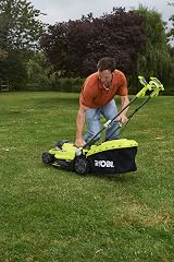 Ryobi RLM16E36H 1600W 36cm Lawn Mower Hyper Green view 4