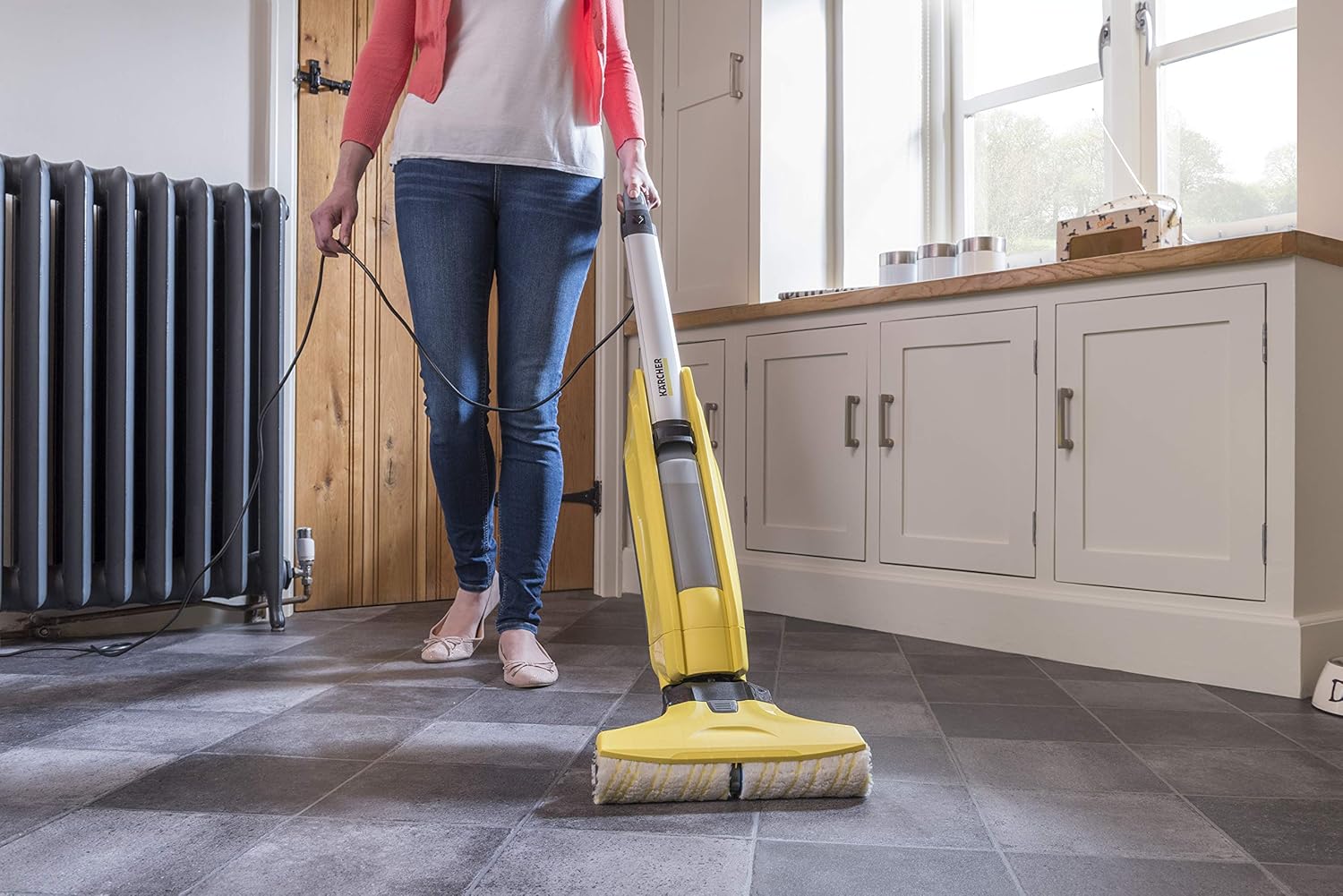 Kärcher FC 5 Hard Floor Cleaner Corded Floor Cleaner is the Easy Way