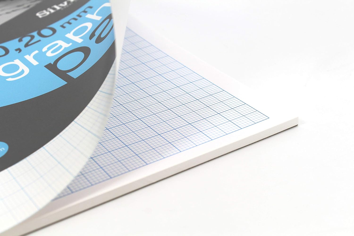 Silvine A4 Professional Graph Pad. 50 Sheets of Quality 90gsm Paper, A4GP21020, White - Image 4