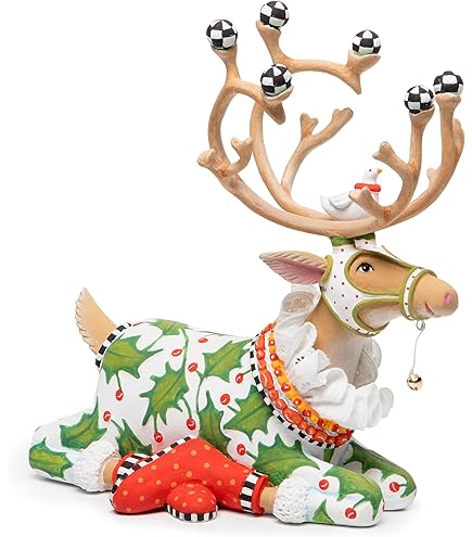 MACKENZIE-CHILDS Patience Brewster Dash Away Figurine, Christmas
