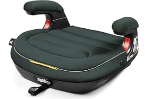 Peg Perego Viaggio Shuttle - Booster Car Seat - for Children from 40 to 120 lbs - Made in Italy - Metal (Sage Green)