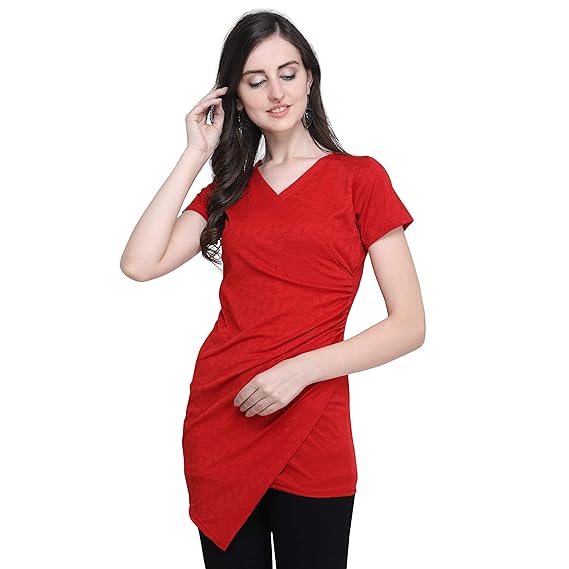 polyester wrap dress