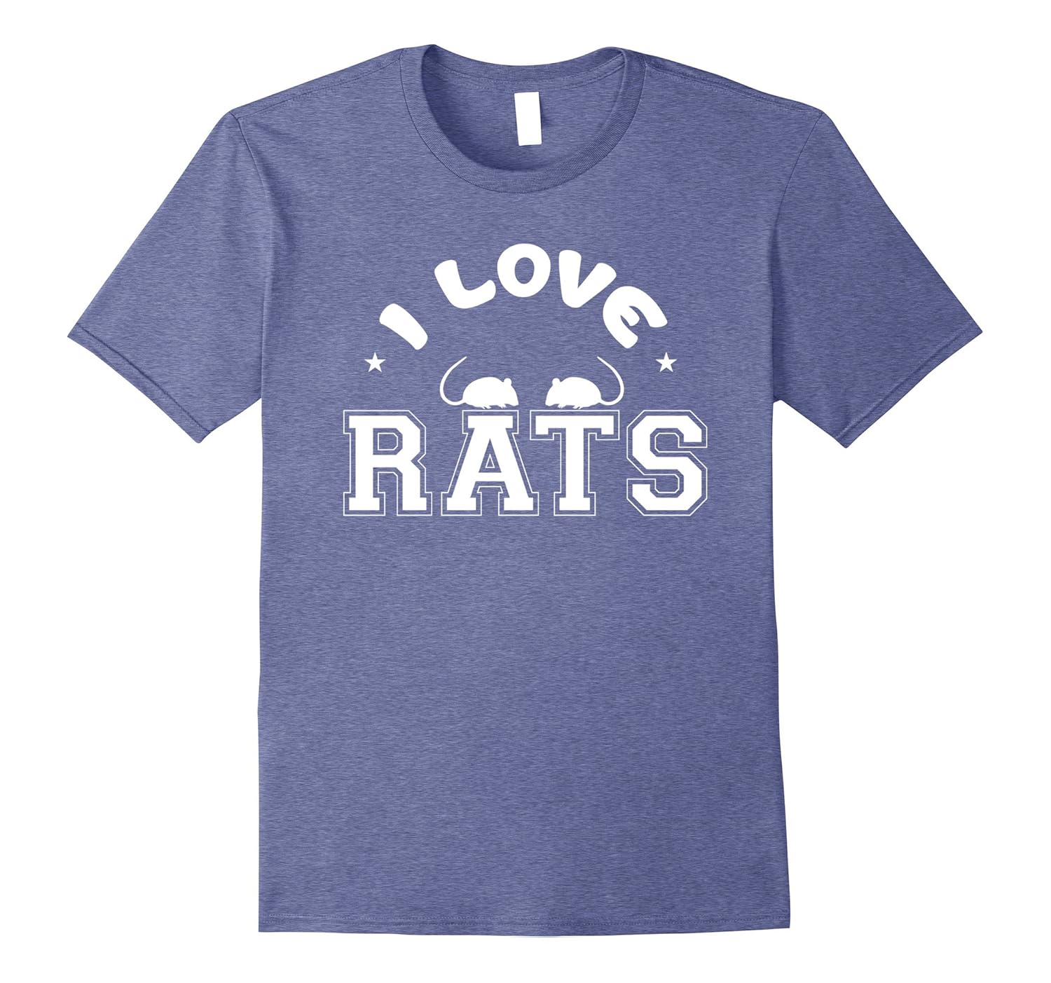 Christmas Shirt I Love Rats T-shirt Rat Mom Dad Gifts-anz