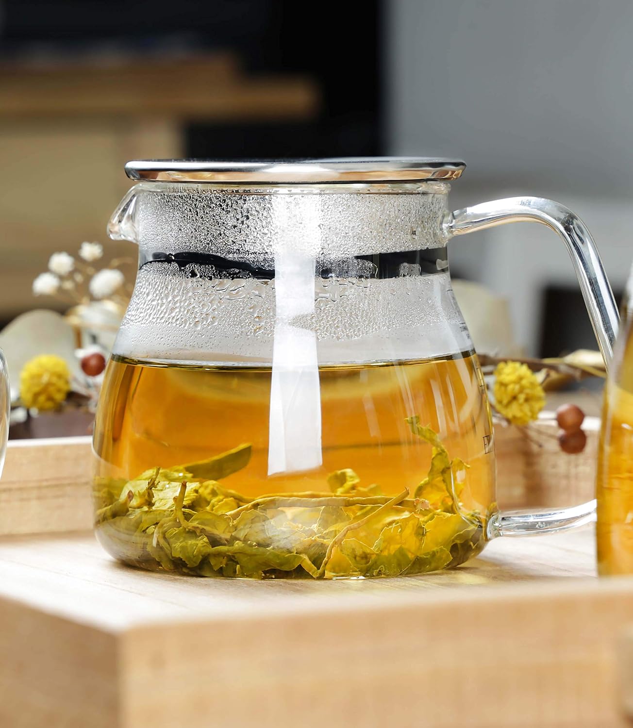 The Tea Makers of London Tea Expert Easy Glass Teapot 500ml Amazon