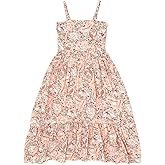 Harry Potter Girls Square Neck Smocked Cami Maxi Dress Little Kid to Big Kid Sizes (4-14-16)