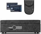 Ananta Faraday Box for Car Keys – Premium RFID Key Box with Magnetic Close