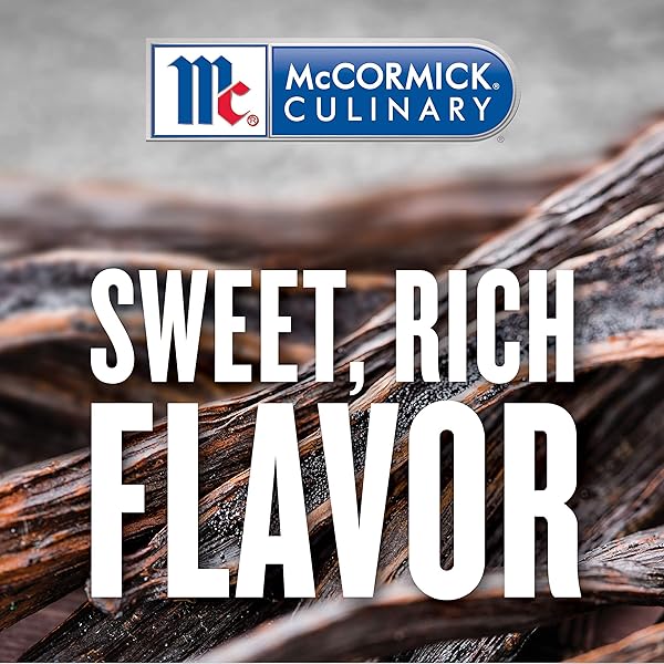 MCCORMICK CULINARY IMITATION VANILLA FLAVORING, 16 FL OZ – ONE 16 FLUID OUNCE BOTTLE OF IMITATION VANILLA FLAVORING FOR BAKING, BEST FOR CAKES, FROSTINGS, DESSERTS AND MORE