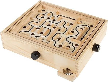 marble maze wooden