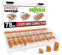 WAGO 221 Lever Nuts 78pc Compact Splicing Wire