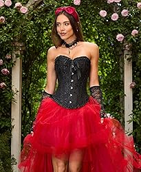 SZIVYSHI Corset Tops for Women, Bustier Shapewear