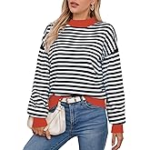 Alsol Lamesa Women's 2026 Fall Winter Mock Neck Long Sleeve Cute Heart Pattern Loose Knit Pullover Sweaters