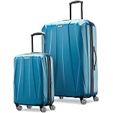 Samsonite Centric 2 Hardside Expandable Luggage with Spinner Wheels, 2-Piece Set (20/28),Caribbean Blue