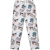 Fullmetal Alchemist Brotherhood Anime Men's Edward Alphonse and Title All Over Print Pajama Pants Adult Sleep Bottoms