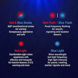 NEXTORCH P83 LED Police Flashlight, High Lumens