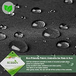 G4Free Eco Windproof Travel Umbrella for Rain
