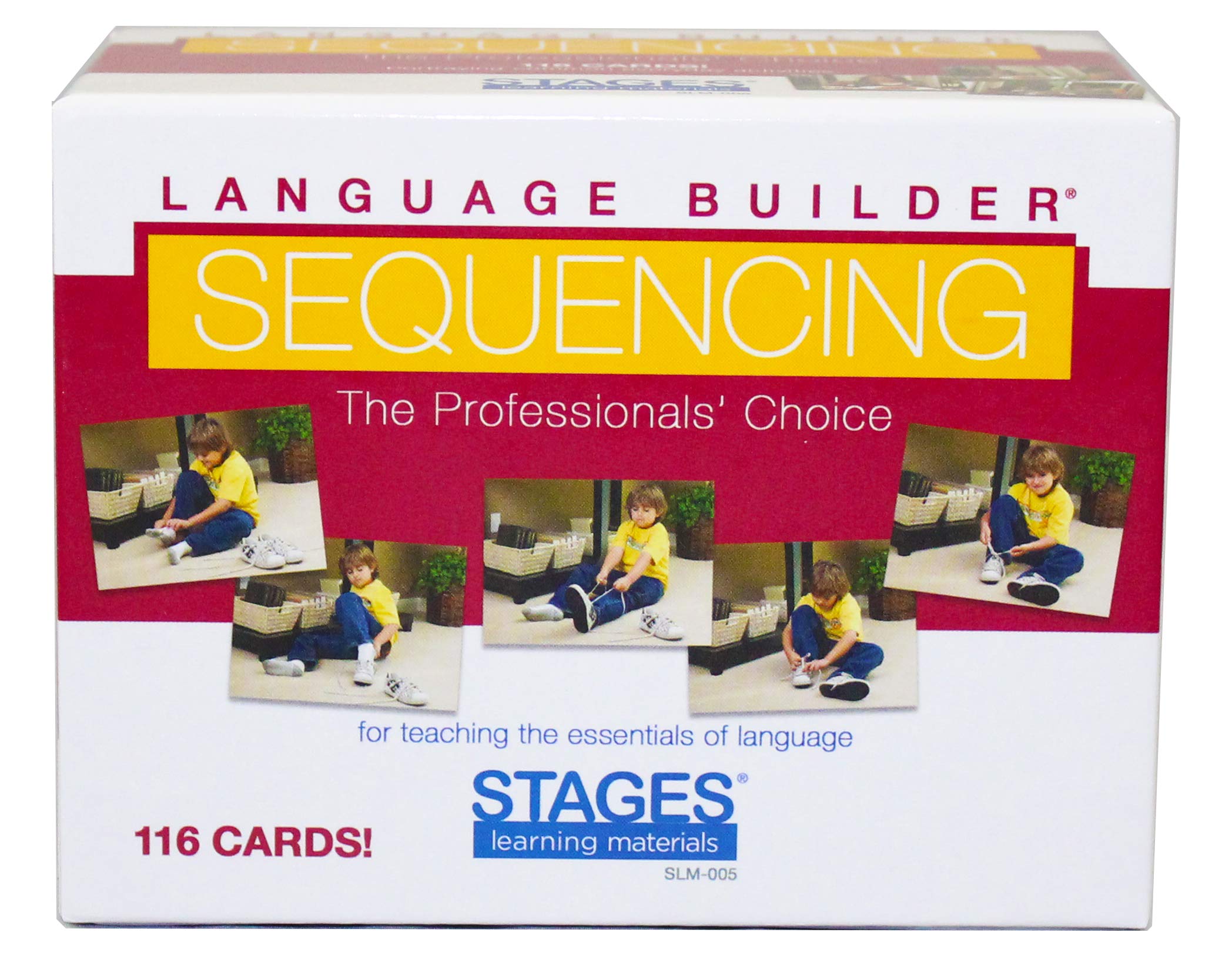 Stages Learning Materials Language Builder Sequencing Flash Cards Photo