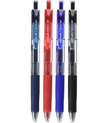Pena Pulpen Gel Pensil Mitsubishi Uniball Signo RT1 UMN-155-38 Merah 15...