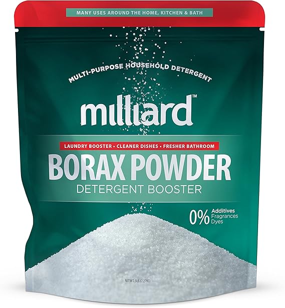 Milliard Borax Powder Pure Multi Purpose Cleaner 5 Lb Health Personal Care Amazon Com
