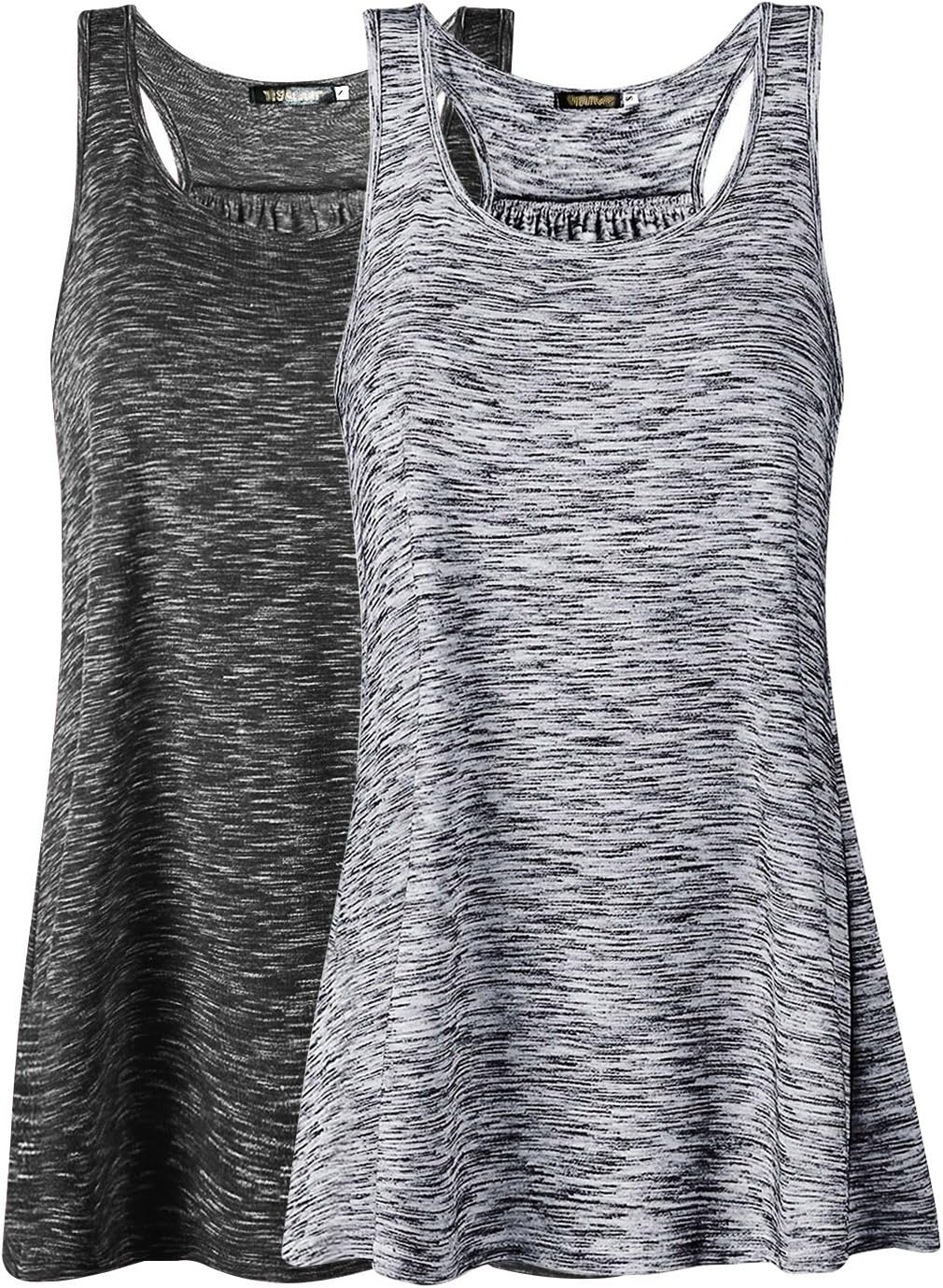 Womens Tank Tops Sport Top Vest Women Sleeveless Shirt Yoga Top Workout Activewear Ladies Exercise Gym Basic Tee