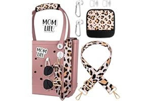 Toykee Bag Strap Crossbody Mom Life Charms for Bogg Bag Accessories