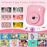 Hangrui Kids Camera Instant Print 14MP 1080P 32GB Card view 3