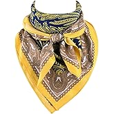 GERINLY Mens Wild Rag Polyester, Large Western Bandana 35 Inch, Fashion Cowboy Scarfs