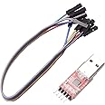 Qunqi CP2102 Module STC Download Cable USB 2.0 to TTL 5PIN Serial Converter