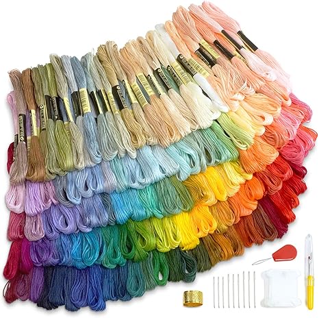 Amazon 刺繍糸 セット ミサンガ 糸 １５０色セット 豊富なバリエーション 刺繍 ミサンガつくりなどに最適 刺繍 キット Wankosama 刺しゅう糸 通販