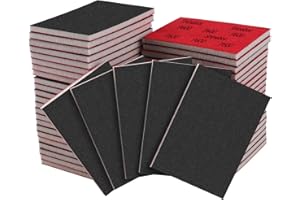 20 Pcs 3 x 4 Inch 600 Grit Sanding Sponge Set, Ultra Fine Sanding Sponges Pads, Soft Foam Hand Sander Block Wet Dry Sandpaper