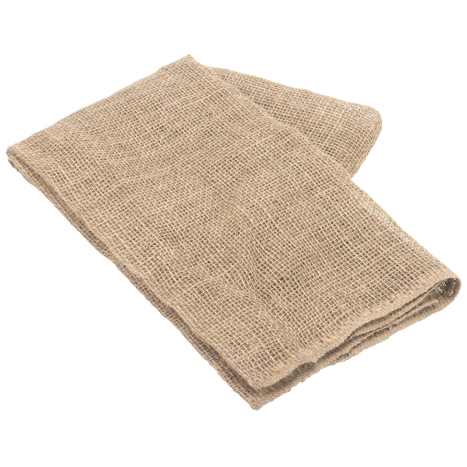 JEUIHAU Burlap Fabric Roll, 100cm x 10 m Natural Hessian Roll, Jute Burlap Fabric for Decorations, Wedding, Tablecloth, Crafts, Rustic Party Decor 40 inch x 32.8 Feet