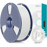 SUNLU PLA+2.0 3D Printer Filament, White, 1KG | Upgraded PLA+ Filament 1.75mm, Tougher &amp; Stronger, Neatly Wound, +/-0.02mm Accuracy