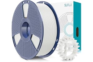 SUNLU PLA+2.0 3D Printer Filament, Upgrade PLA+ Filament 1.75mm, Tougher and Stronger, Neatly Wound PLA Plus Filament, Dimens