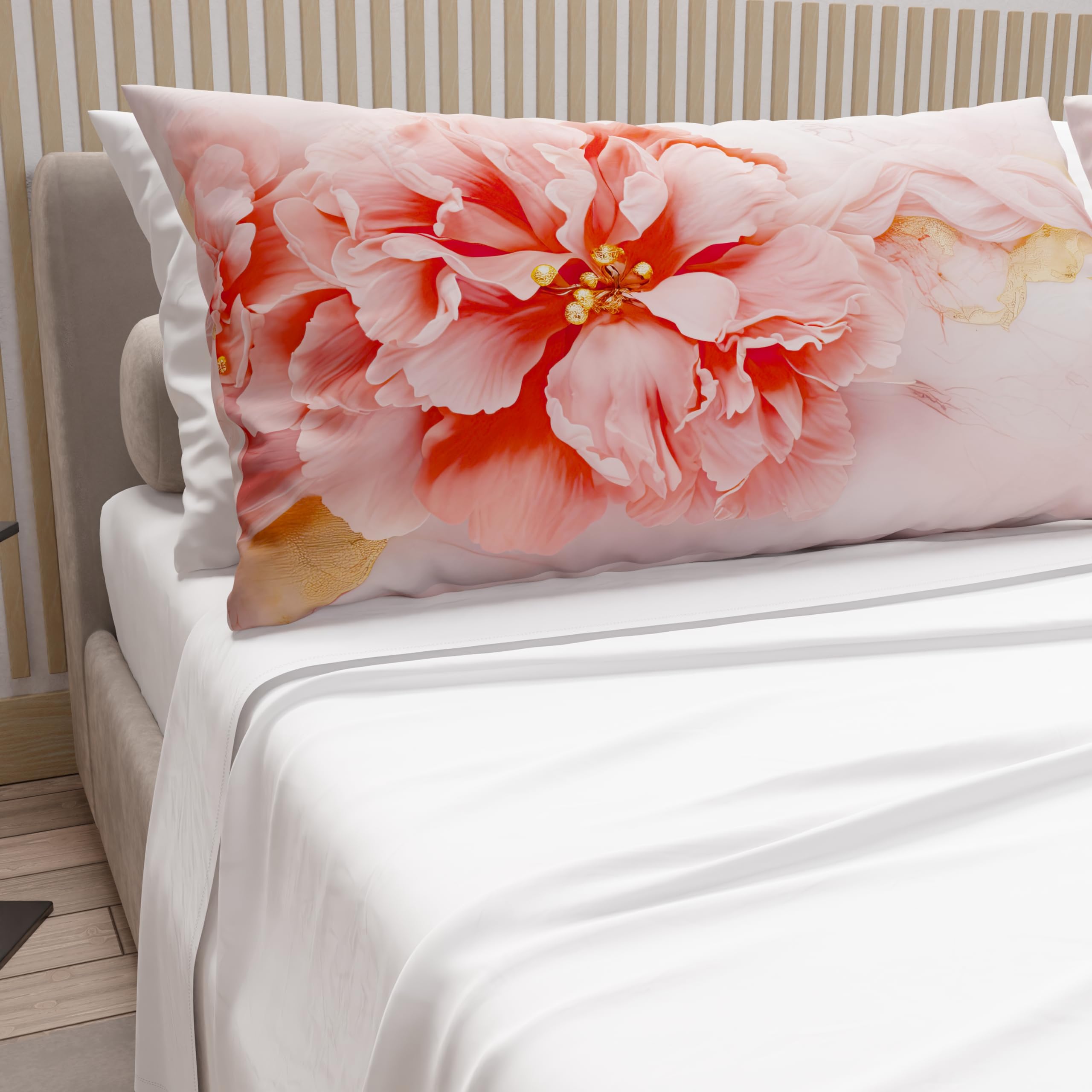 PETTI Artigiani Italiani - Cotton Sheets with Pillowcases in Digital Print, Single Bed Sheet, Single Bed Set, Honolulu, 100% Made in Italy