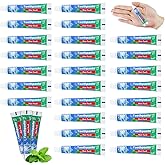 HAIFOTRVA 0.35 oz Bulk Travel Size Toothpaste, 50 Tubes, Mint Flavor, Mini Disposable Toothpaste for Hotel, Guests, Homeless, Office