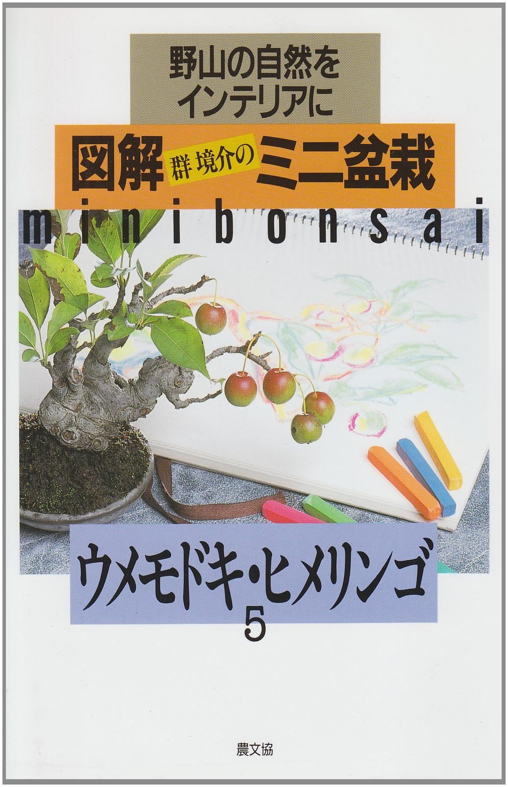 ウメモドキ ヒメリンゴ 図解 群境介のミニ盆栽 野山の自然をインテリアに Kyoi Suke Gun Amazon Com Books