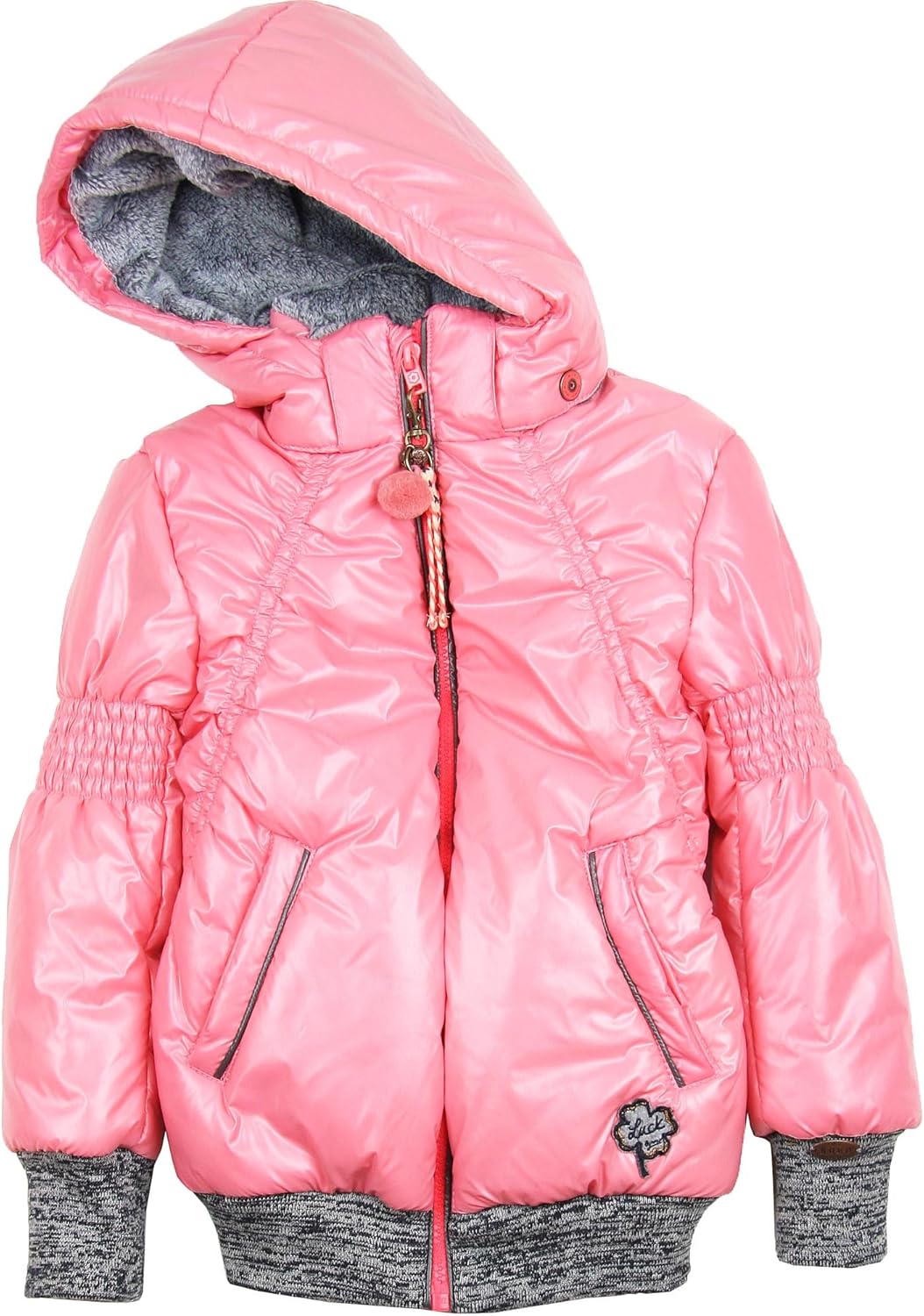 girls short puffer jacket